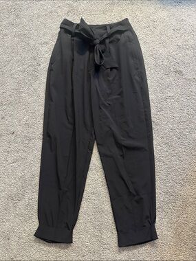 Athleta Black Performance High-Waist Dress Pants